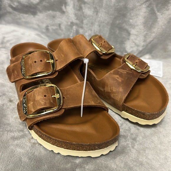 Birkenstock Arizona Big Buckle Slide Sandals Size 38 - Picture 2 of 9